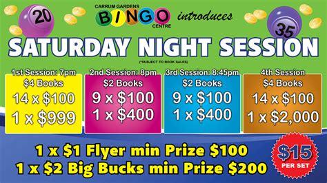 carrum downs bingo|Bingo .